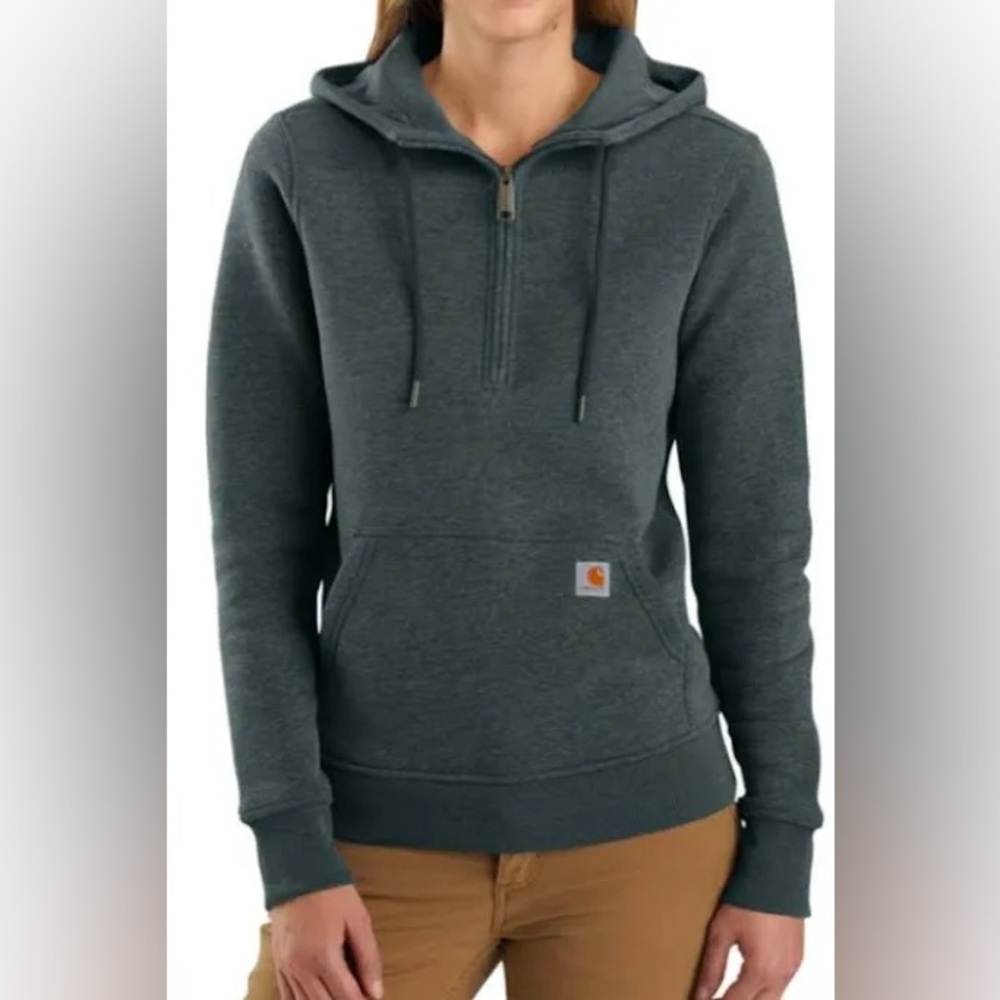 Carhartt quarter zip hoodie